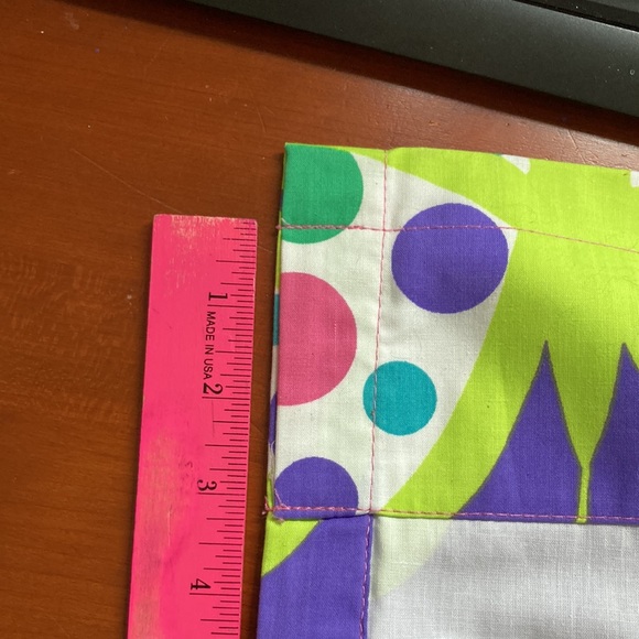 PIER 1 KIDS Curtain Valance Colorful Butterflies Flowers Window 88 x 18 inches - Picture 6 of 7